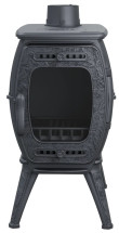 Чугунная печь-камин Бахта 2 ПроМеталл (серый)
